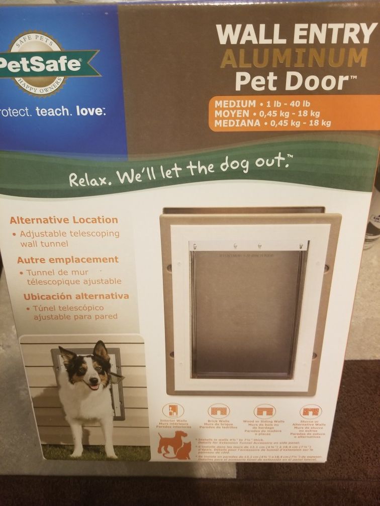 Petsafe Aluminum Pet Door