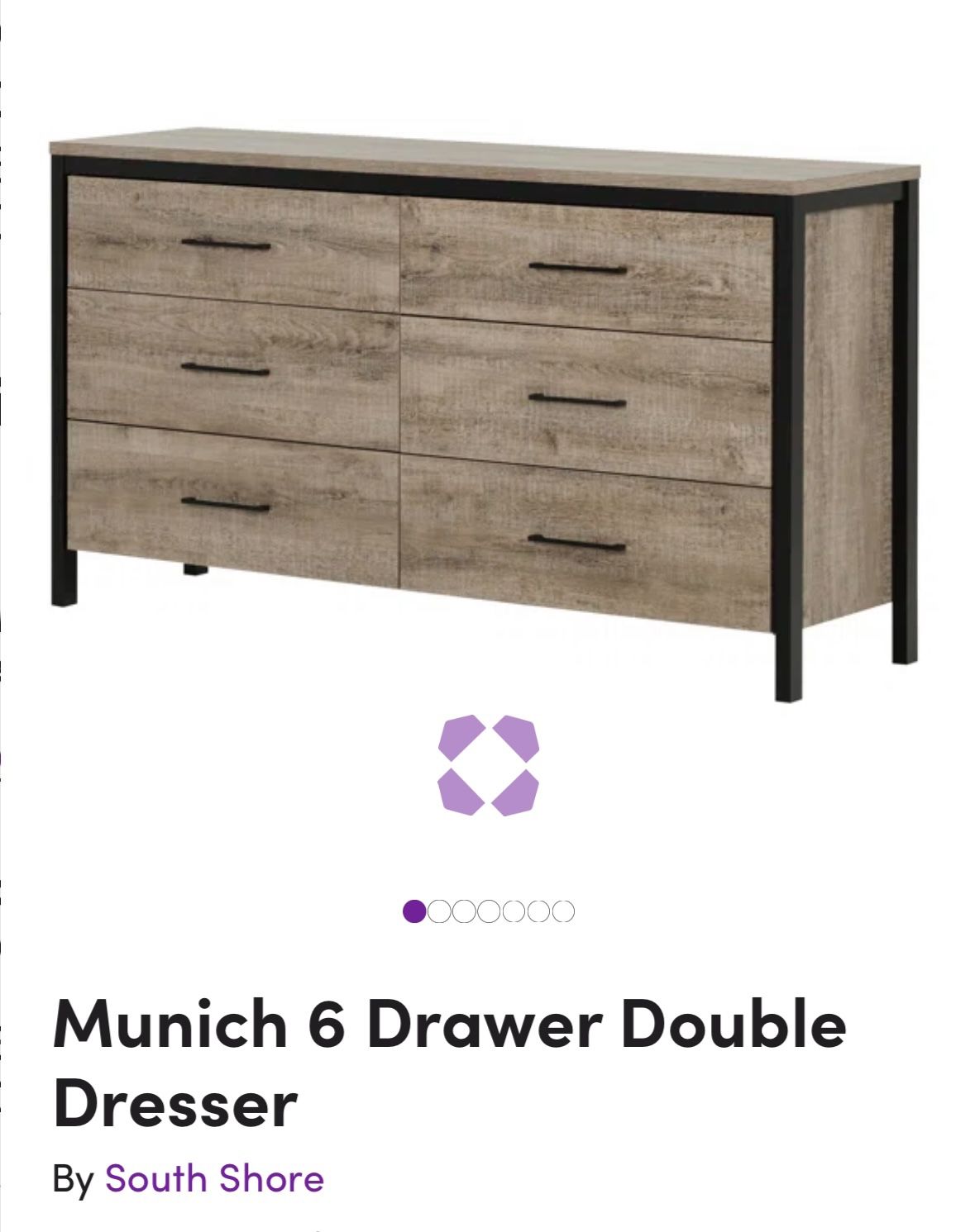 6 Drawer Dresser - as Brand New Great Opportuni