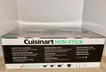 Cuisinart Non-Stick 11 Piece Cookware Set (New)