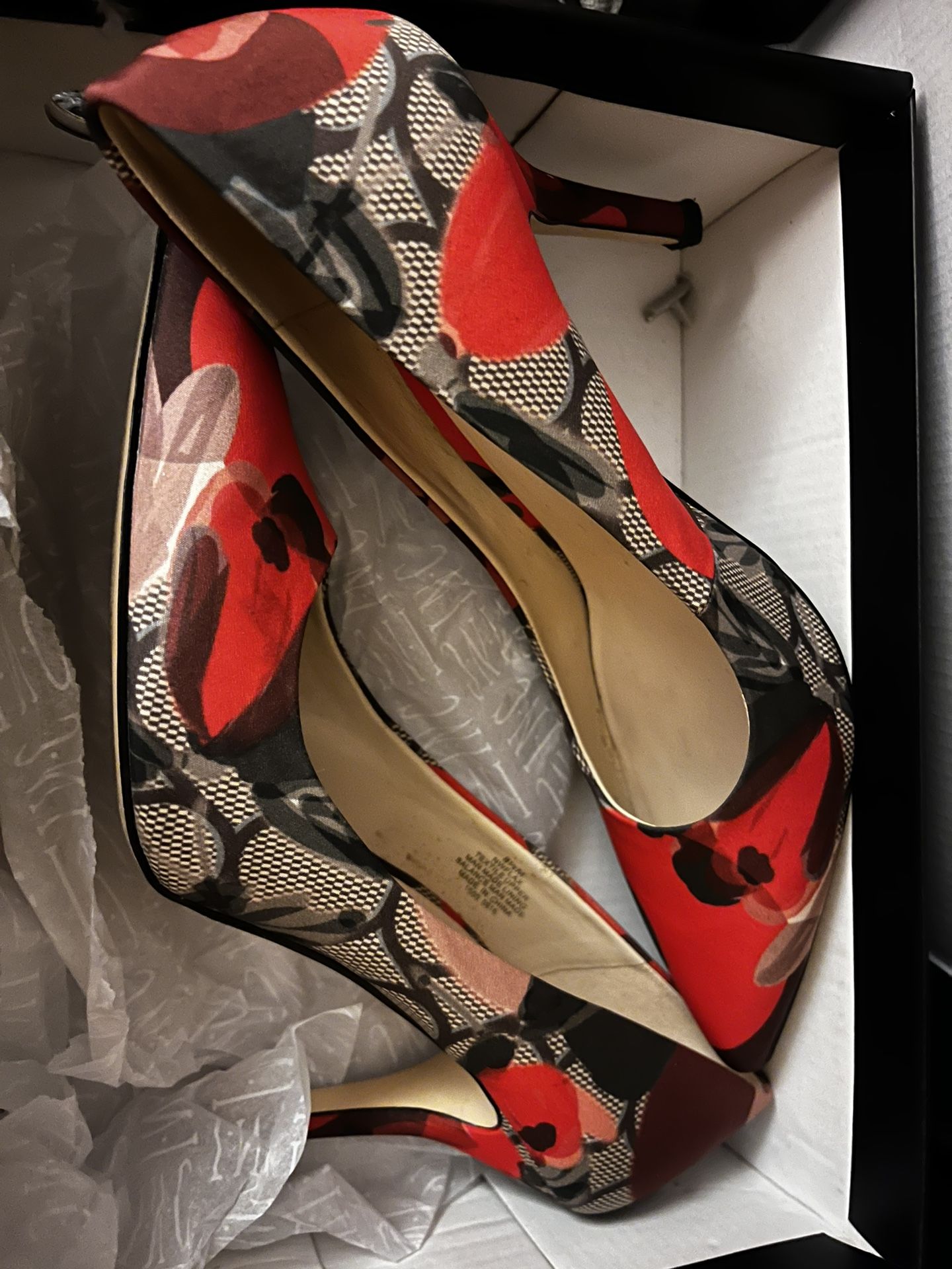 Multi Colored Nine West Heels