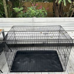 Large Dog crate  47”x29” X 31” H 