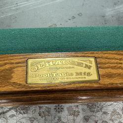 8ft Pool Table Slate, Delivery And Setup For 1200$