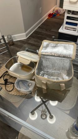 Electrical lunch box / food warmer for car and indoor
