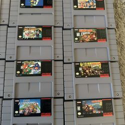 Super Nintendo Games 