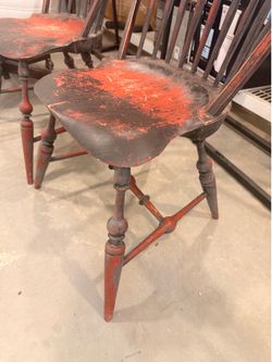 Vintage Peter Franklin Windsor Chairs”
