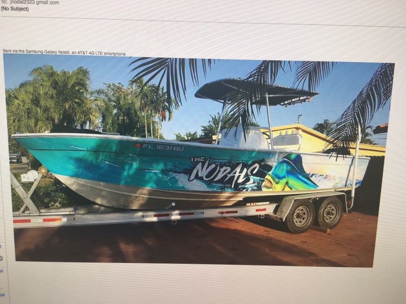 24' speed craft boat