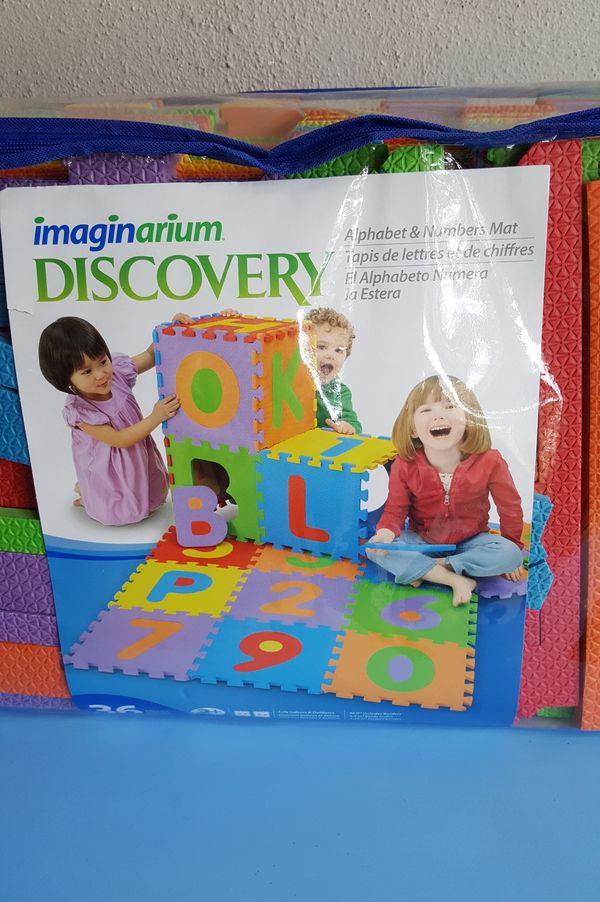 Imaginarium Discovery Alphabet Number Mat 36 Pieces For Sale In