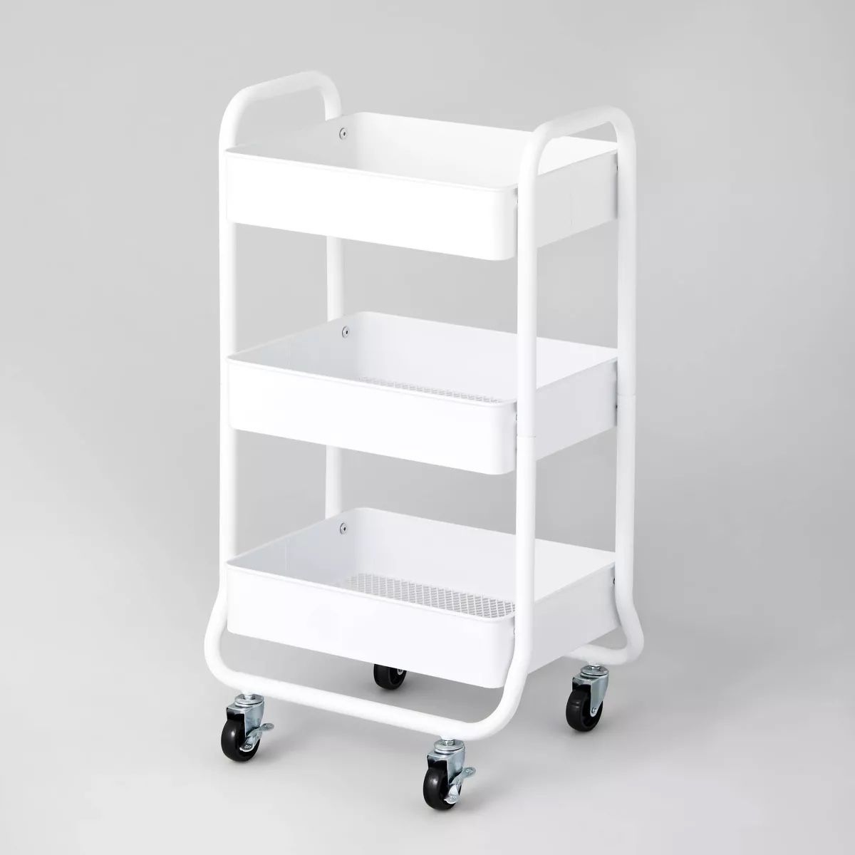 White Organizing Cart From Target, Perfect Condition