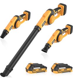 EWORK Small Leaf Blower Cordless 21V 