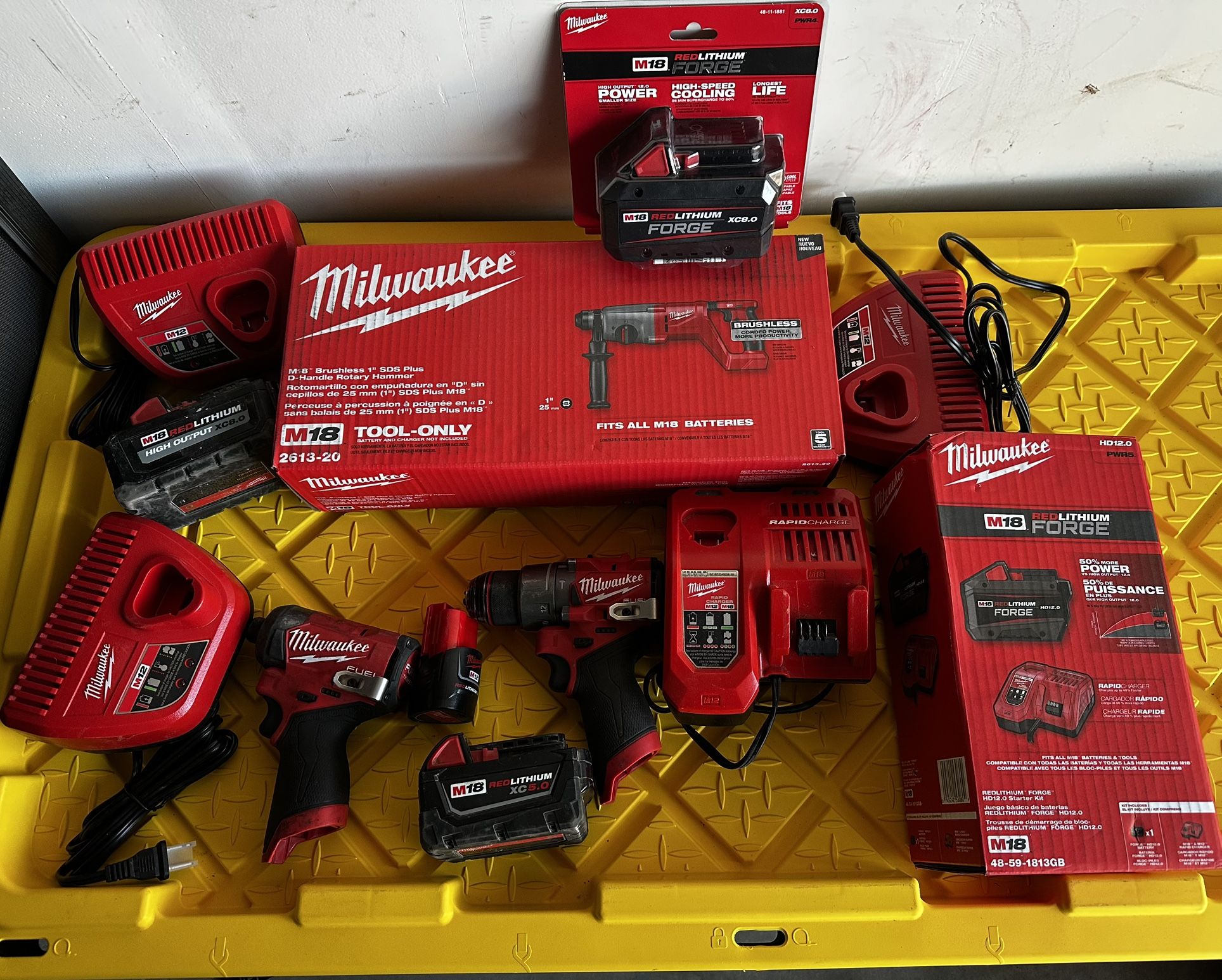 Milwaukee Tools 500 Firm Sold As Set 