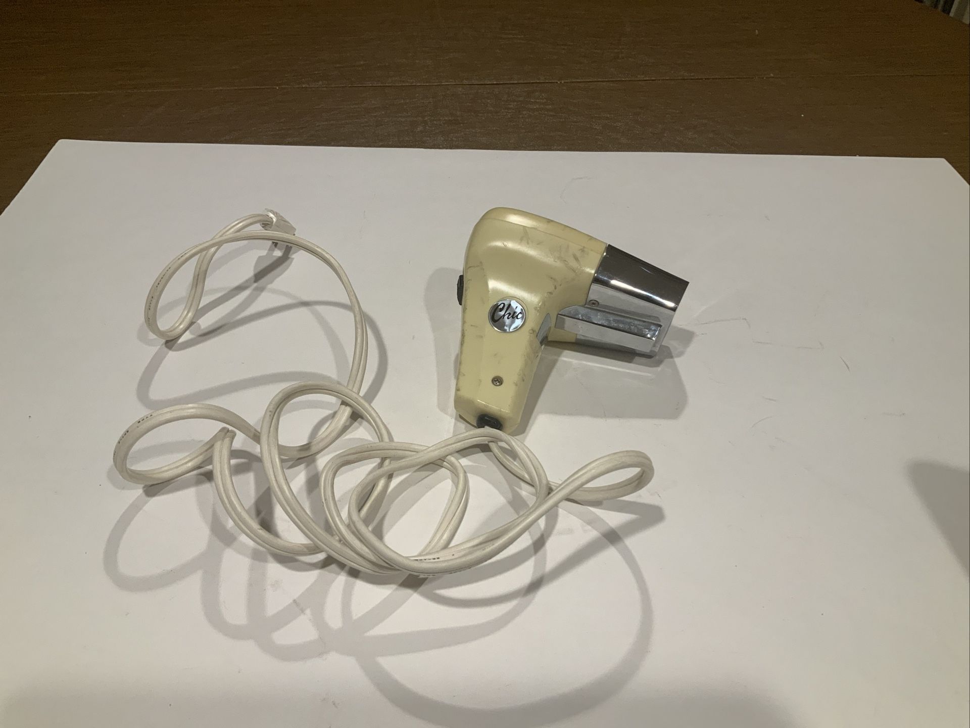Vintage Mid Century 60s Chic Hair Dryer Mini Travel Blow Dryer And Travel Bag!