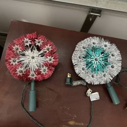 Christmas Tree Stars Topper With Lights 