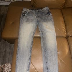 Purple Jeans Sz 33
