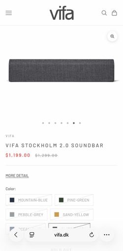 Vifa speaker