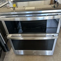 Ge Double Oven Electric Stove