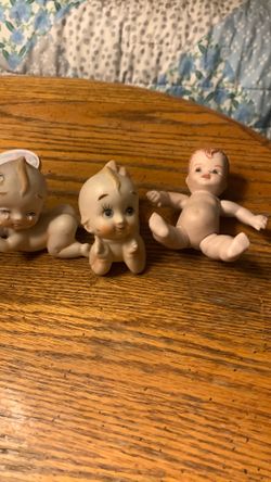 Vintage bisque porcelain dolls