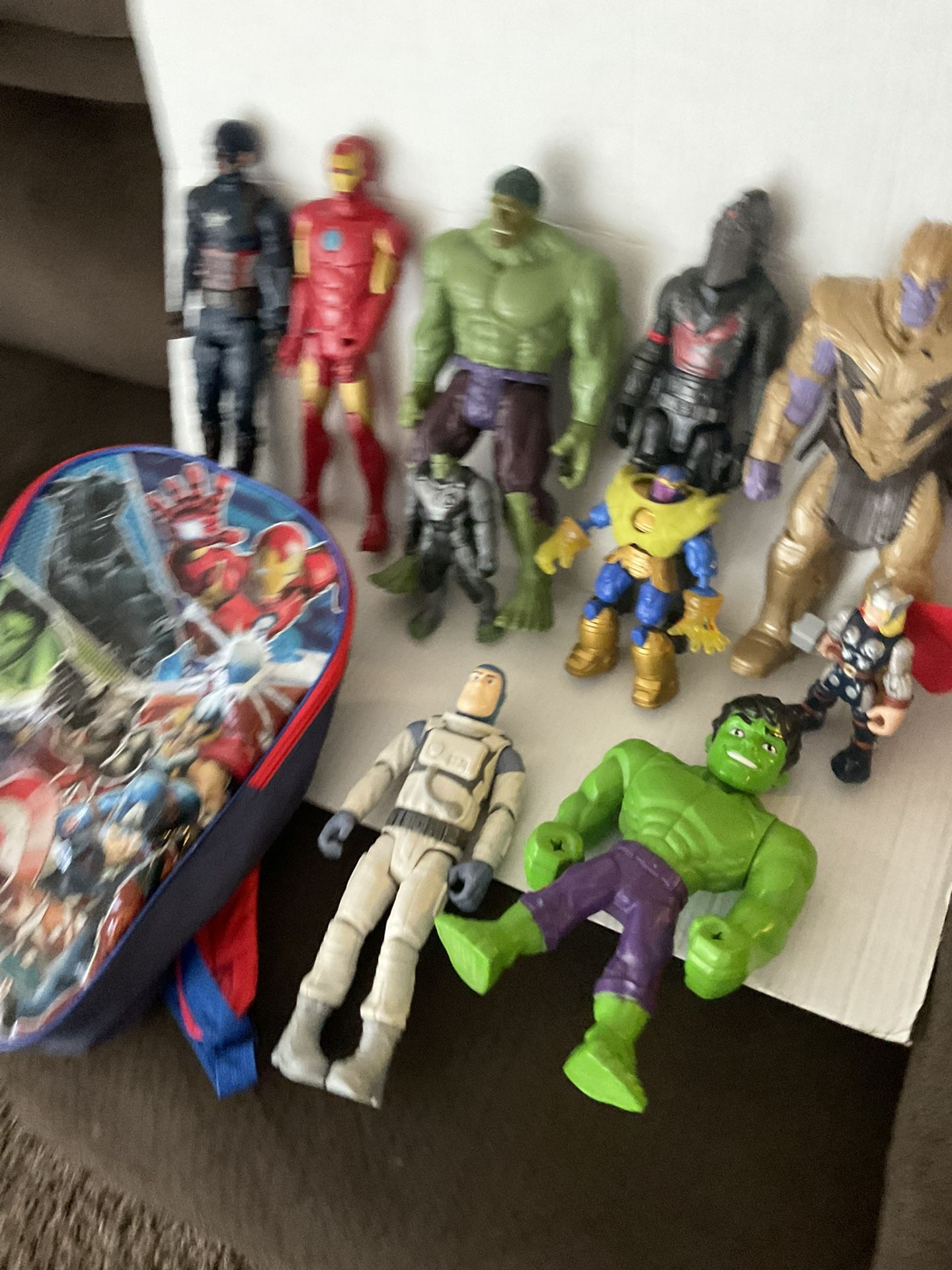 Marvel Avengers - CAPTAIN AMERICA Endgame Hulk - Endgame Thanos - Huge Lot 