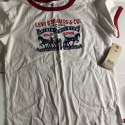 Brand New With Tags Levi’s Girls T Shirt X-Large 
