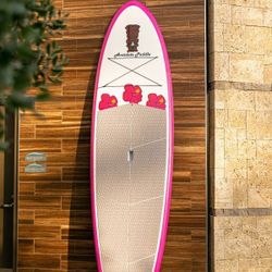 The Surfer Chick PINK FLOWER Paddle Board Antidote Outdoors