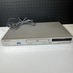 Vintage Pioneer DV-250 DVD Player Silver 2002 Dolby Digital DTS Power Cord