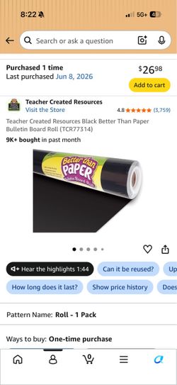 Better Than Paper (Black)