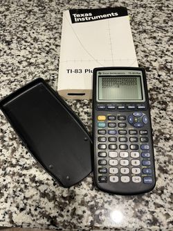 Texas Instruments TI-83 Plus Calculator 