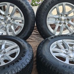 18" CHEVY WHEELS GOODYEAR TIRES 80%%