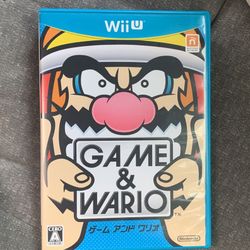 Nintendo Wii U Game And Wario JAPAN 