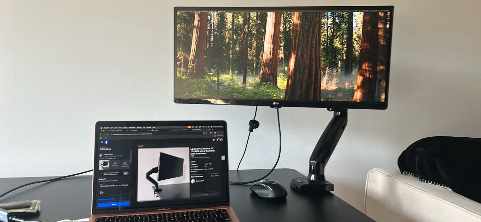 29” Ultra wide LG Monitor
