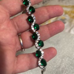 Green Stone Bracelet