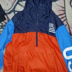 windbreaker and puffer 