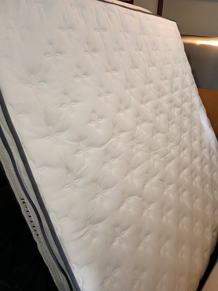King Size Mattress And Box Springs Like New!!!
