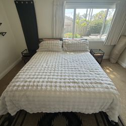 Bed With Storage Including Mattress  