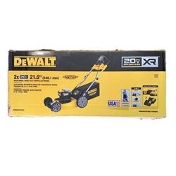 DEWALT DCMWSP255U2 2X20V MAX XR Cordless 21-1/2" Self-Propelled Mower