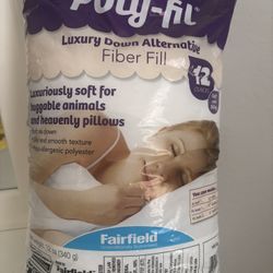 Brand New Silky Poly Fil Fiber