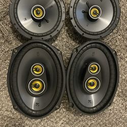 Kicker 6x9+ 6.5 Speakers Set