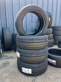 WE CARRY ALL NEW TIRES WE OFFER FINANCE