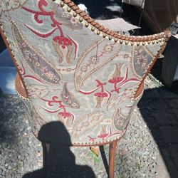 Chair Made In England Carved