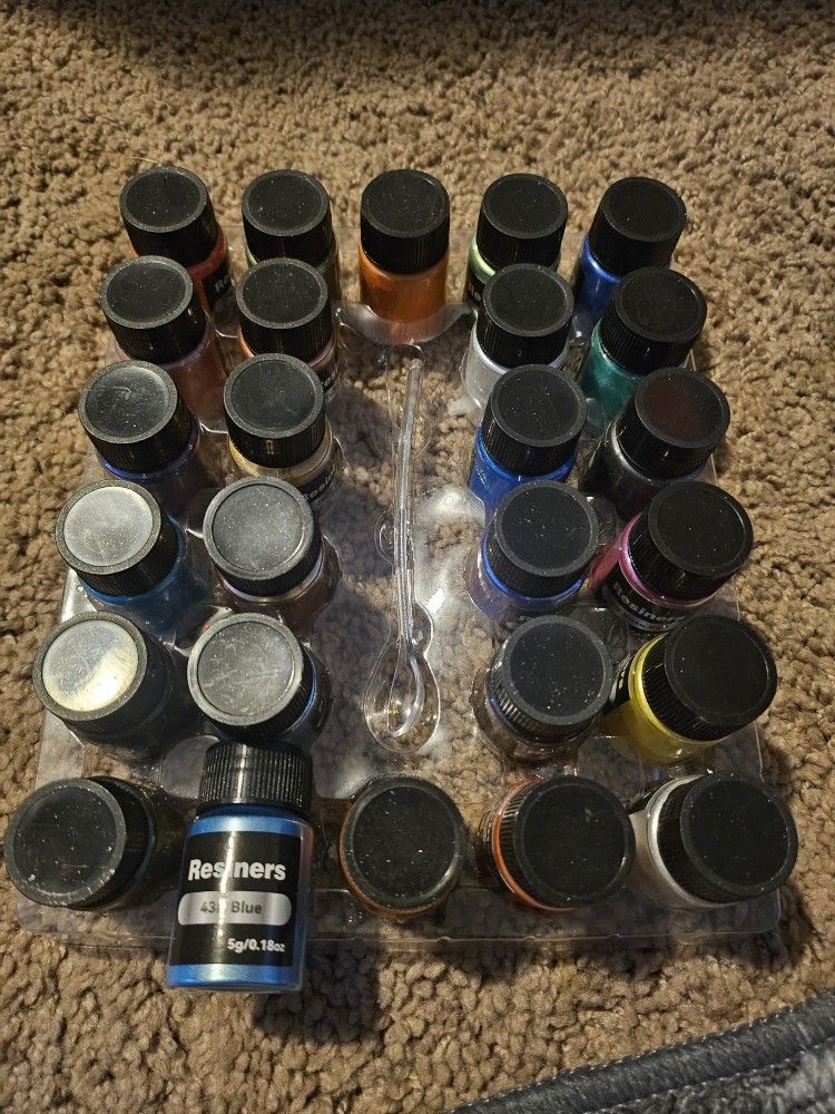 Assorted Mica Powder Pigments