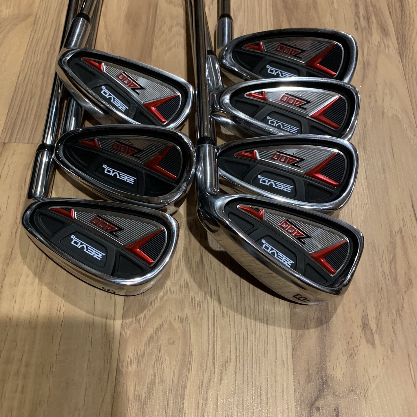 ZEVO Z400 IRONS (5,6,7,8,9, pitching wedge, sand wedge) for Sale  display picture 1
