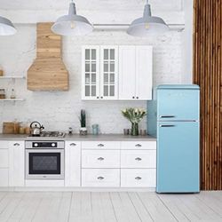 Galanz True Top Freezer Retro Refrigerator 