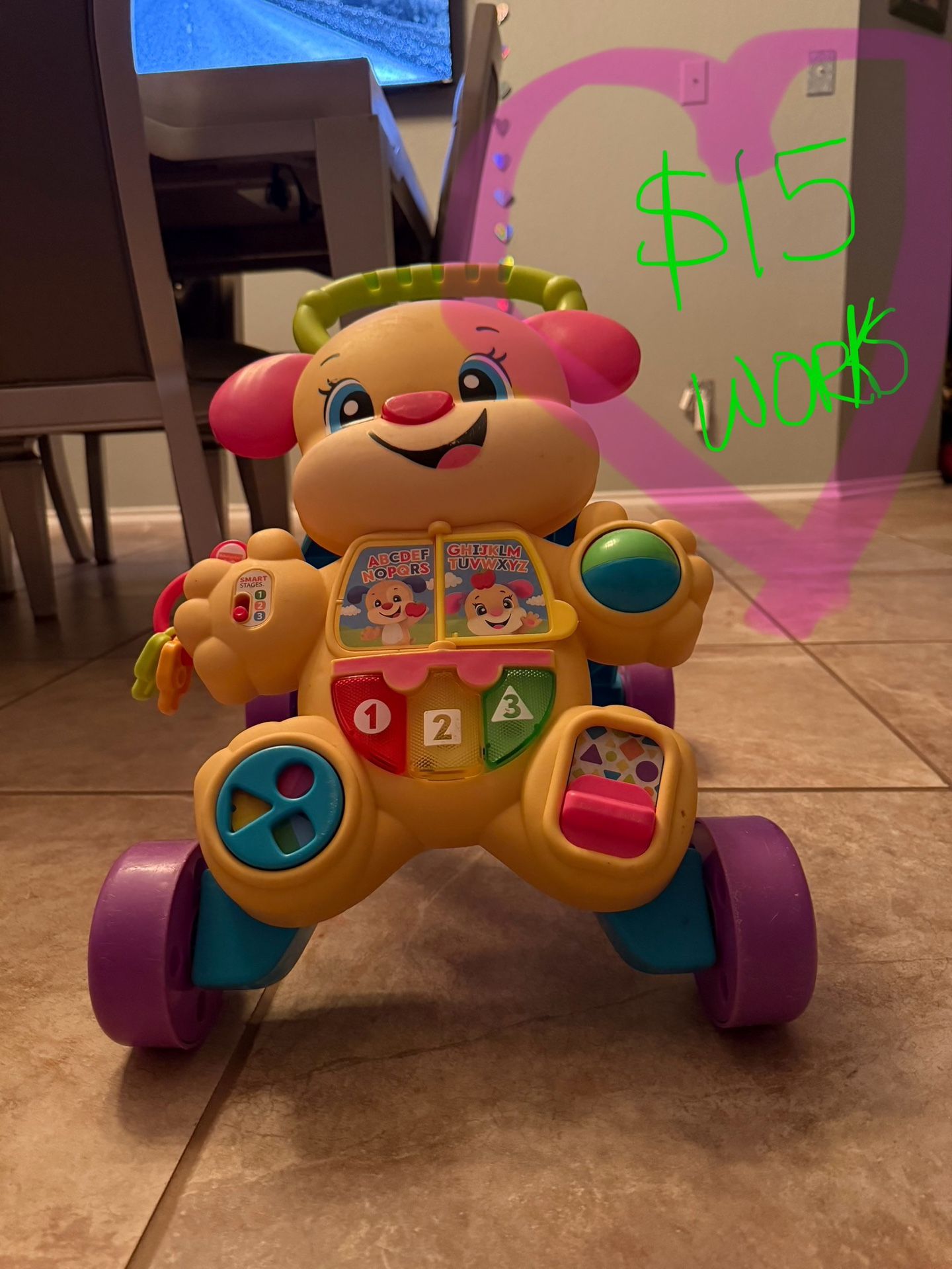 Fisher-Price Laugh & Learn Smart Stages with Sis Walker  