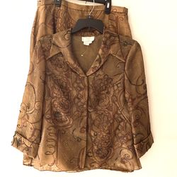 Vintage VIE by Victoria Royal Suites Skirt ( 2 pc)