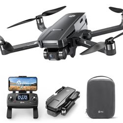 Holy Stone HS720G GPS Drones with Camera for Adults 4K FAA, 2-Axis Gimbal, Built-in Remote ID, 120°FOV, Brushless Motor, 5G WiFi Transmission, Smart R