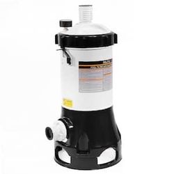 Pool Filter Cartridge System with Built-in Pump for Above Ground Pool