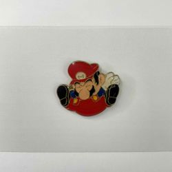 Vintage 1988 Nintendo Super Mario Bros. Mario "Ouch" Falling Down Enamel Pin