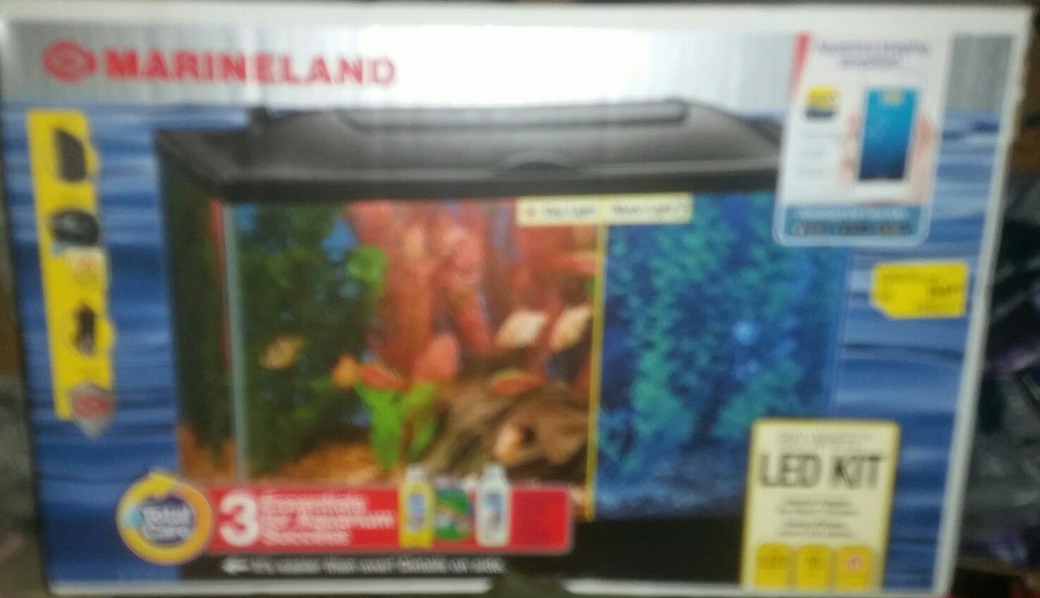 Marine Land fish tank 10 GALLONS