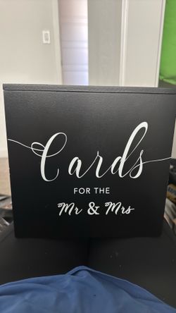 Wedding card box