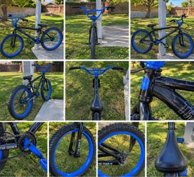 Throne The Goon BMX Bike – Black & Blue