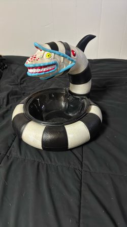 Beetlejuice Sand Worm Candy Dish. 